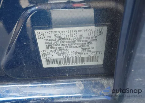 2016 Nissan Sentra S from USA, damaged, VIN 3N1AB7AP7GY261311